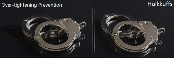 Over-tightening Prevention Handcuffs