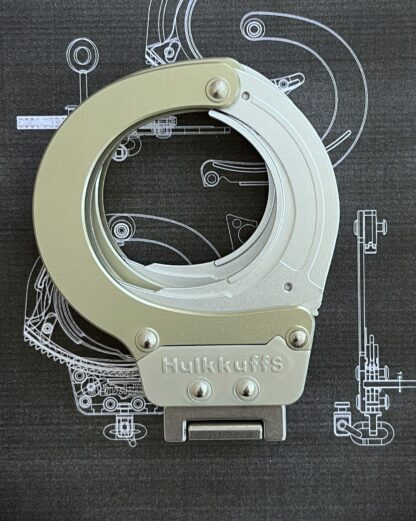 Hulkkuffs Canada, Hinged, Tempered Aluminum Alloy 6061